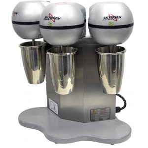 BMS-3-N Batedor de Milk Shake, Copo Inox, 3 Hastes Skymsen